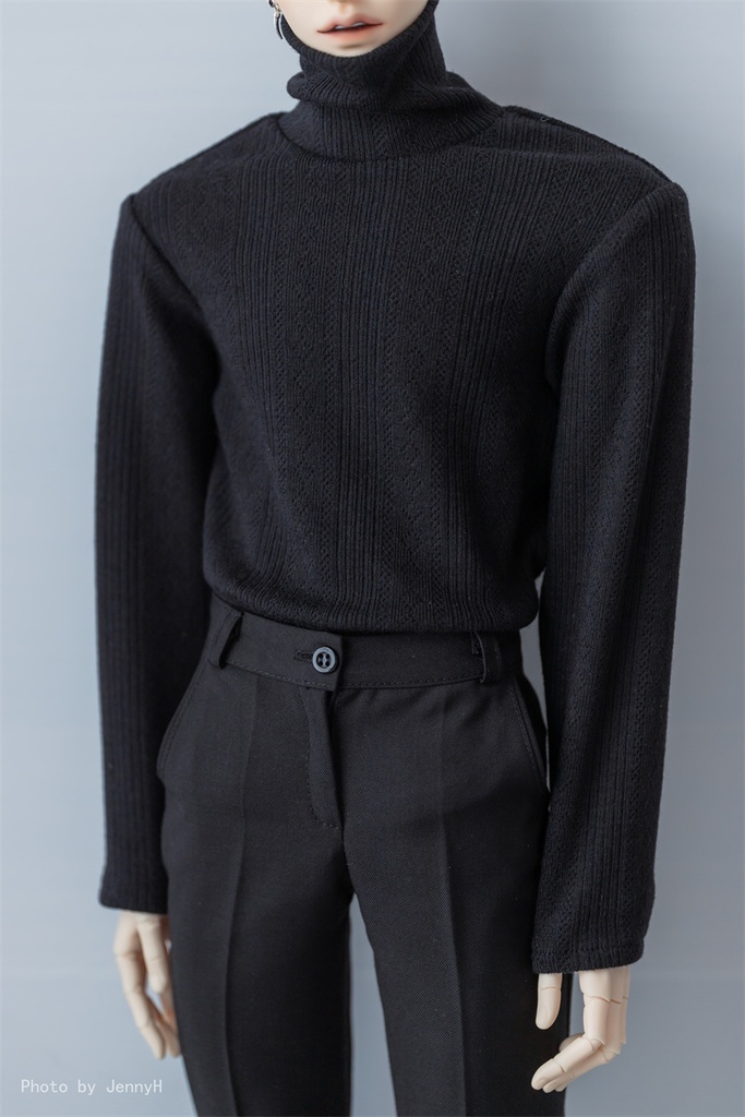 【カカ星球】 【1/4,1/3】ドール服 タートルネック セーター