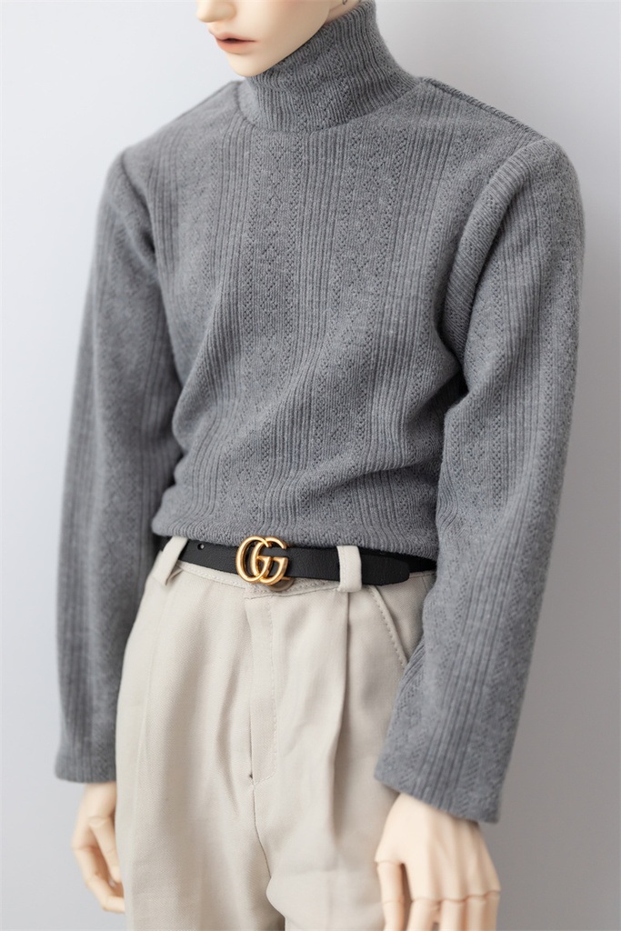 【カカ星球】【popo68,ID75】ドール服 タートルネック セーター