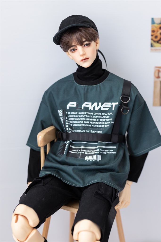 【カカ星球】【popo68,ID75】ドール服 ストリートセット