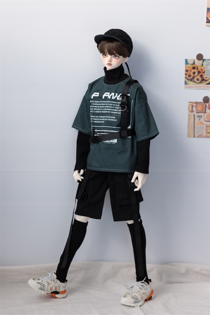 【カカ星球】【popo68,ID75】ドール服 ストリートセット