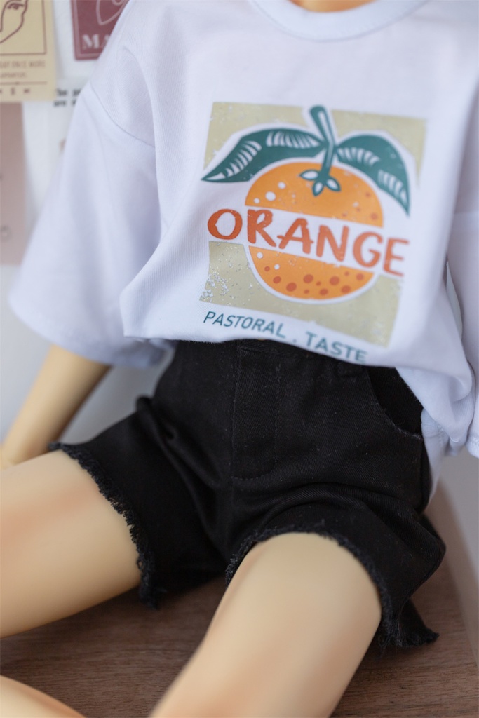 【カカ星球】【popo68,ID75】ドール服 ショートパンツ