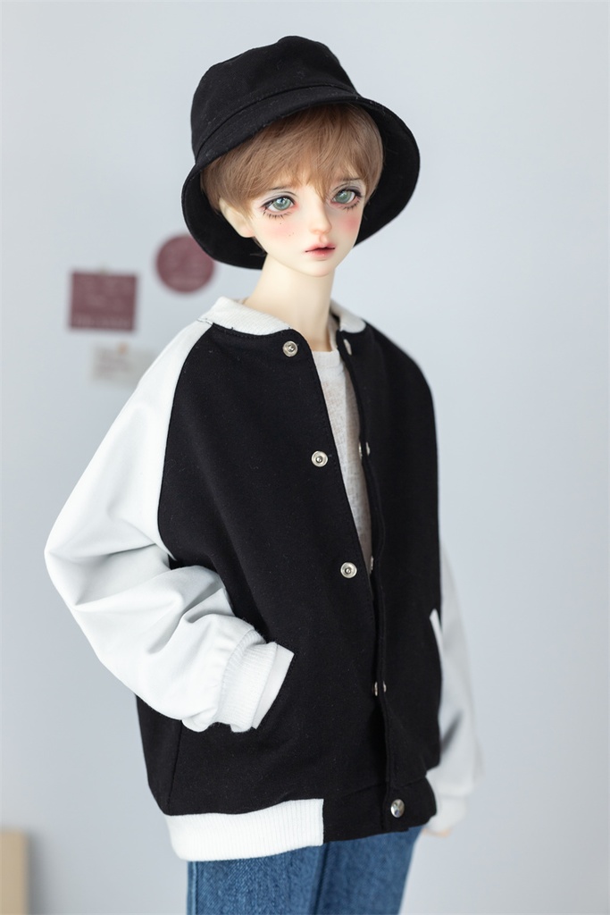 【カカ星球】【popo68,ID75】ドール服 ベースボールジャケット