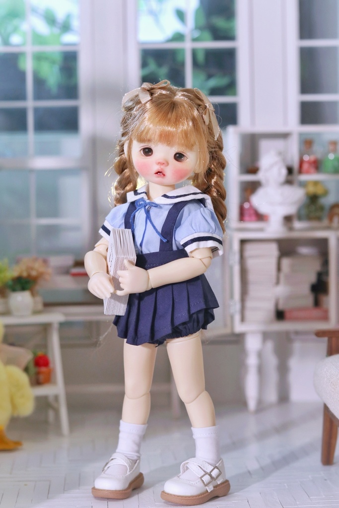 【カカ星球】【1/6】ドール服 スクールスカートセット　