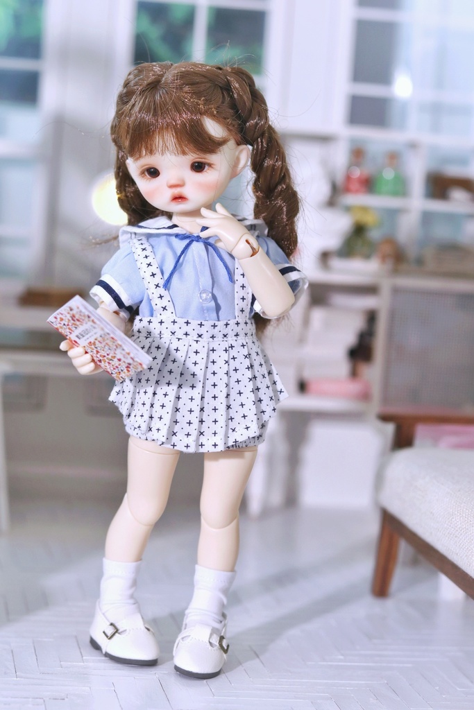 【カカ星球】【1/6】ドール服 スクールスカートセット　