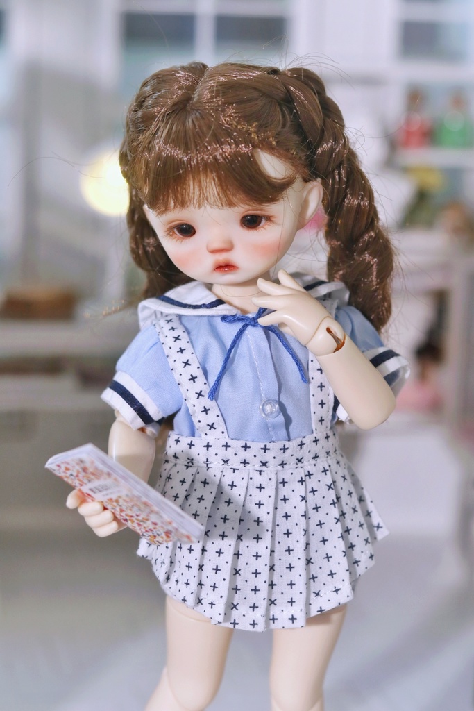 【カカ星球】【1/6】ドール服 スクールスカートセット　