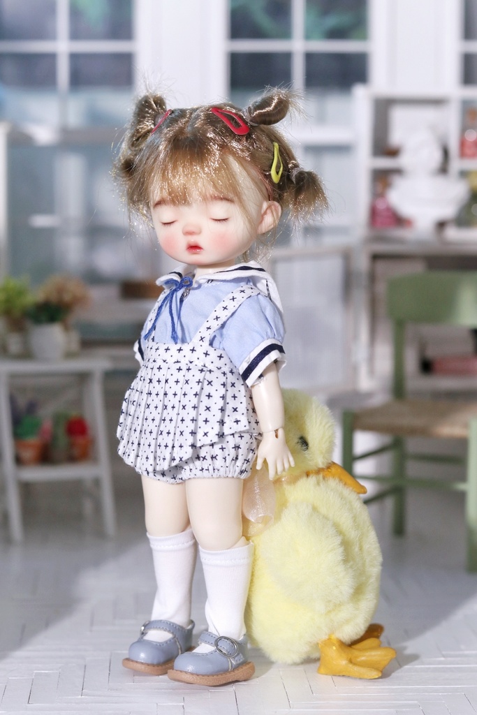 【カカ星球】【1/6】ドール服 スクールスカートセット　