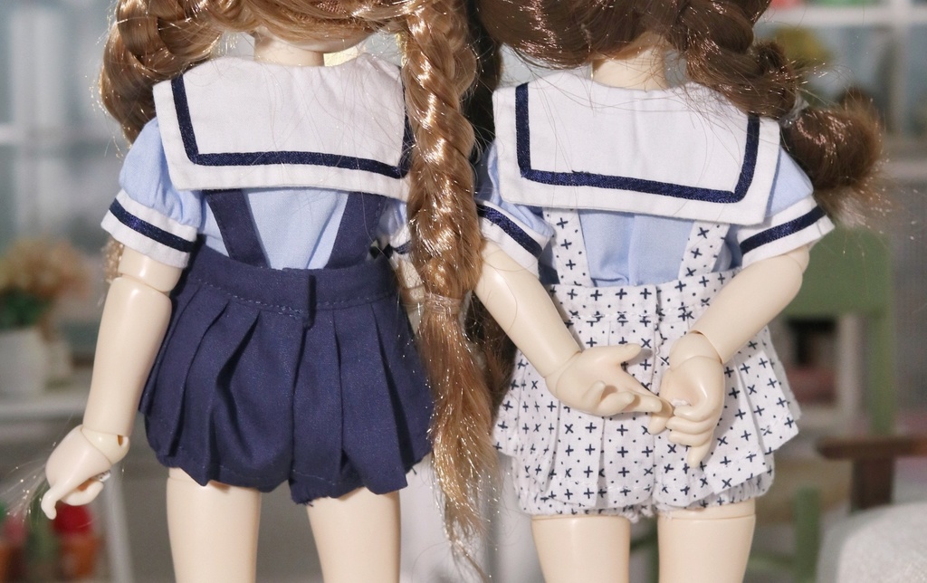 【カカ星球】【1/6】ドール服 スクールスカートセット　