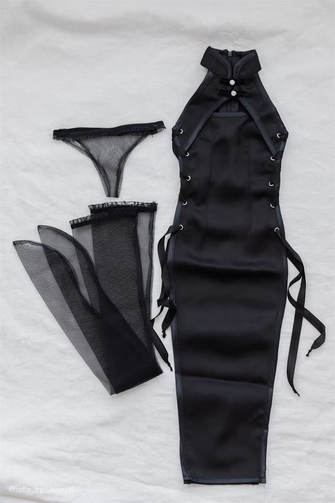 【カカ星球】【1/4,ID75】ドール服 チャイナドレス