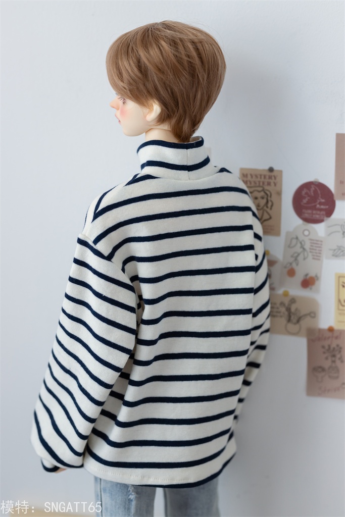 【カカ星球】【1/4,1/3,popo68】ドール服 タートルネック スウェット