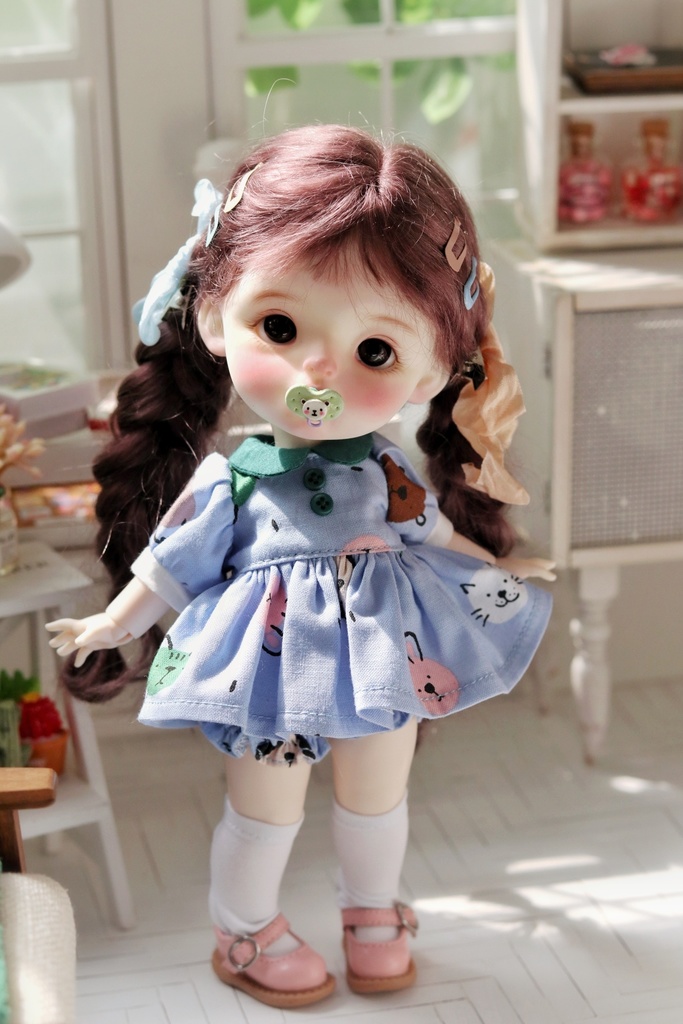 【カカ星球】【1/6】ドール服 園児スカート