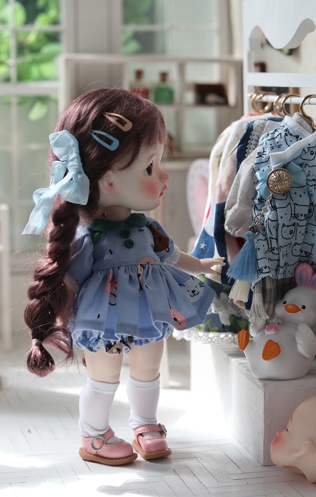 【カカ星球】【1/6】ドール服 園児スカート