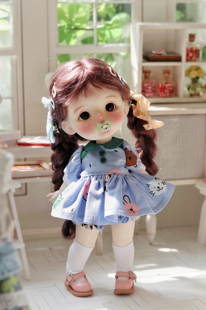 【カカ星球】【1/6】ドール服 園児スカート