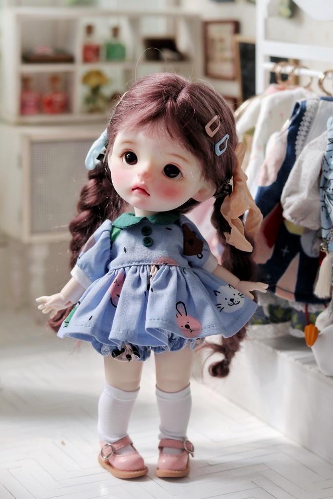 【カカ星球】【1/6】ドール服 園児スカート