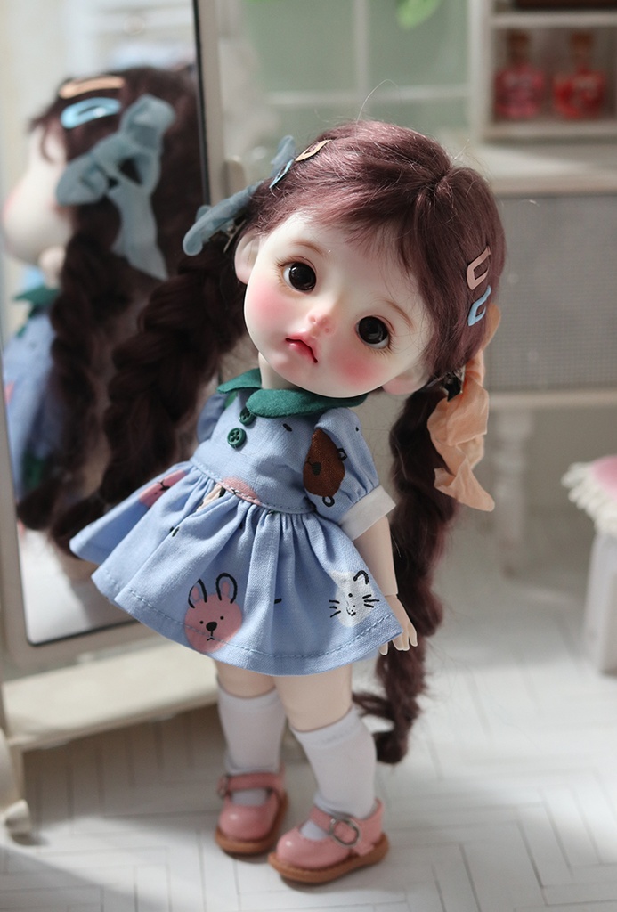 【カカ星球】【1/6】ドール服 園児スカート