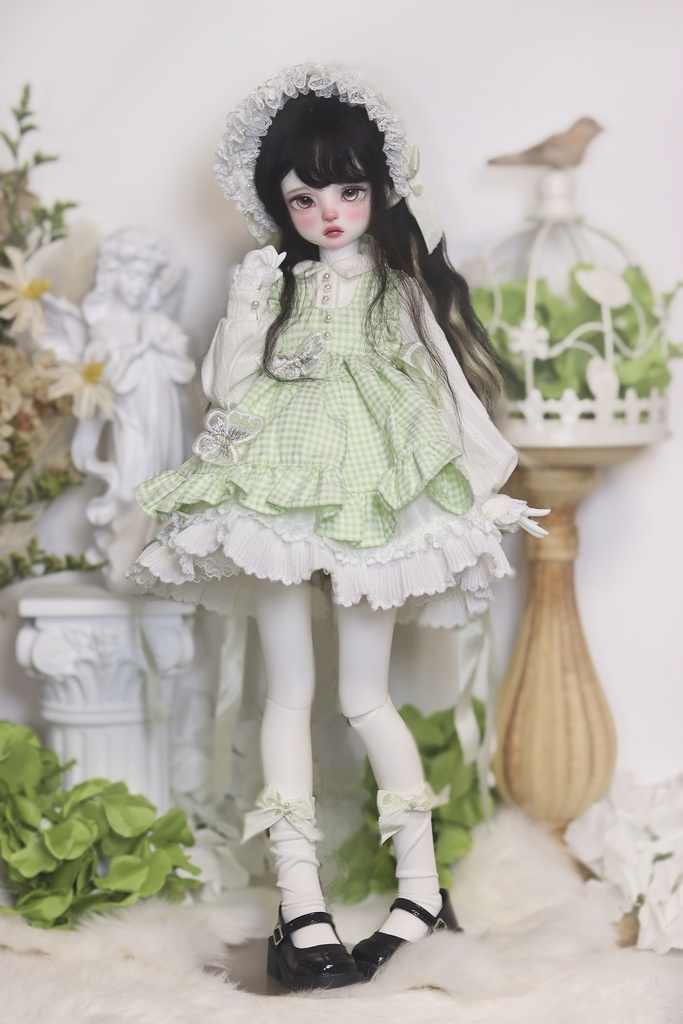 【カカ星球】【1/4】ドール服 パステルロリータワンピース