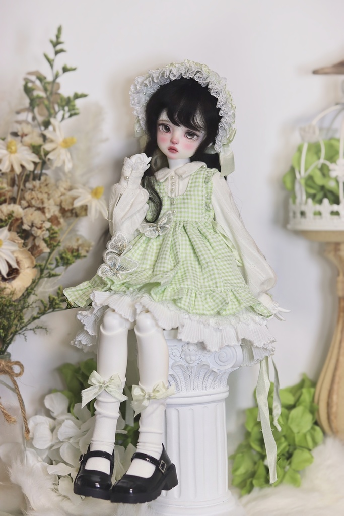 【カカ星球】【1/4】ドール服 パステルロリータワンピース