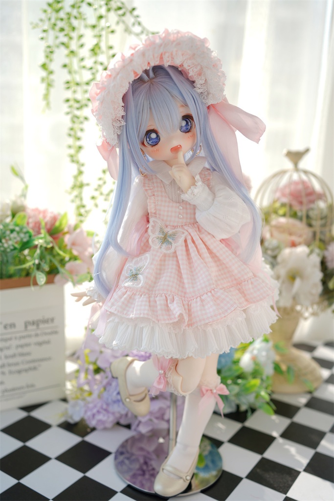 【カカ星球】【1/4】ドール服 パステルロリータワンピース