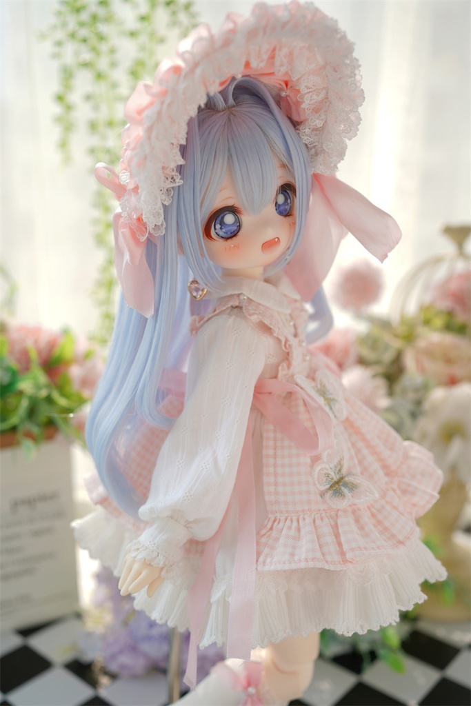 【カカ星球】【1/4】ドール服 パステルロリータワンピース