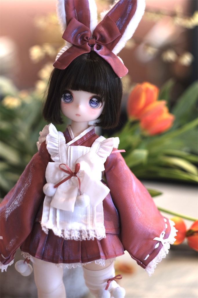 【カカ星球】ドール好物　浴衣セット　着物　MSD MDD 熊妹