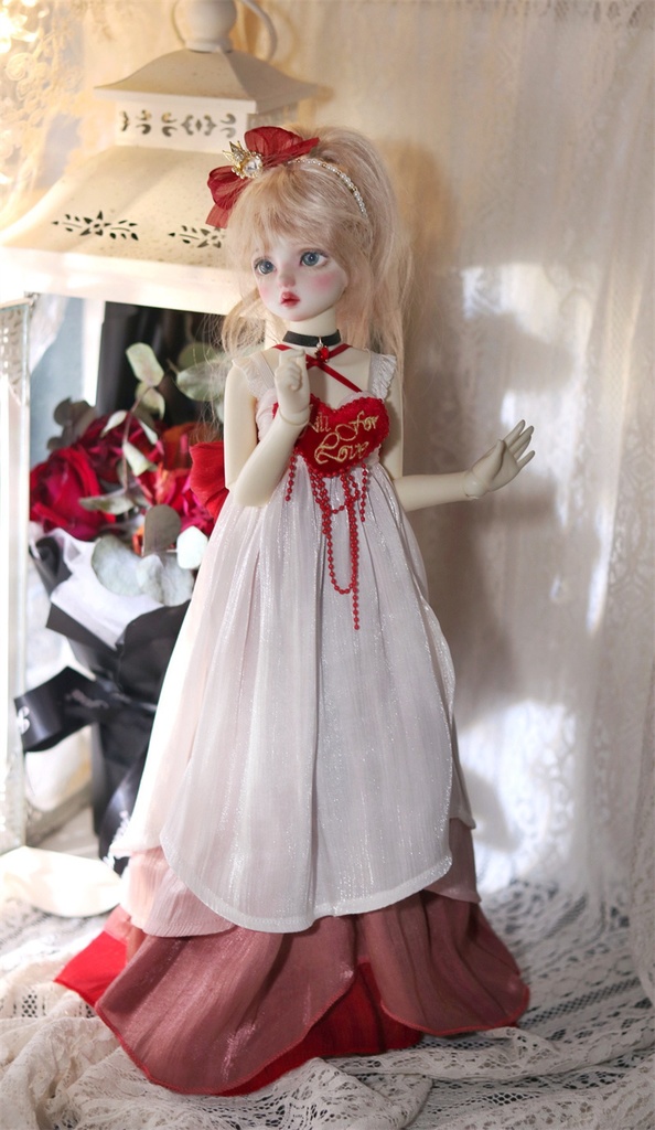 【カカ星球】【1/6,1/5,1/4】ドール服 ラブ・ヴァレンタイン