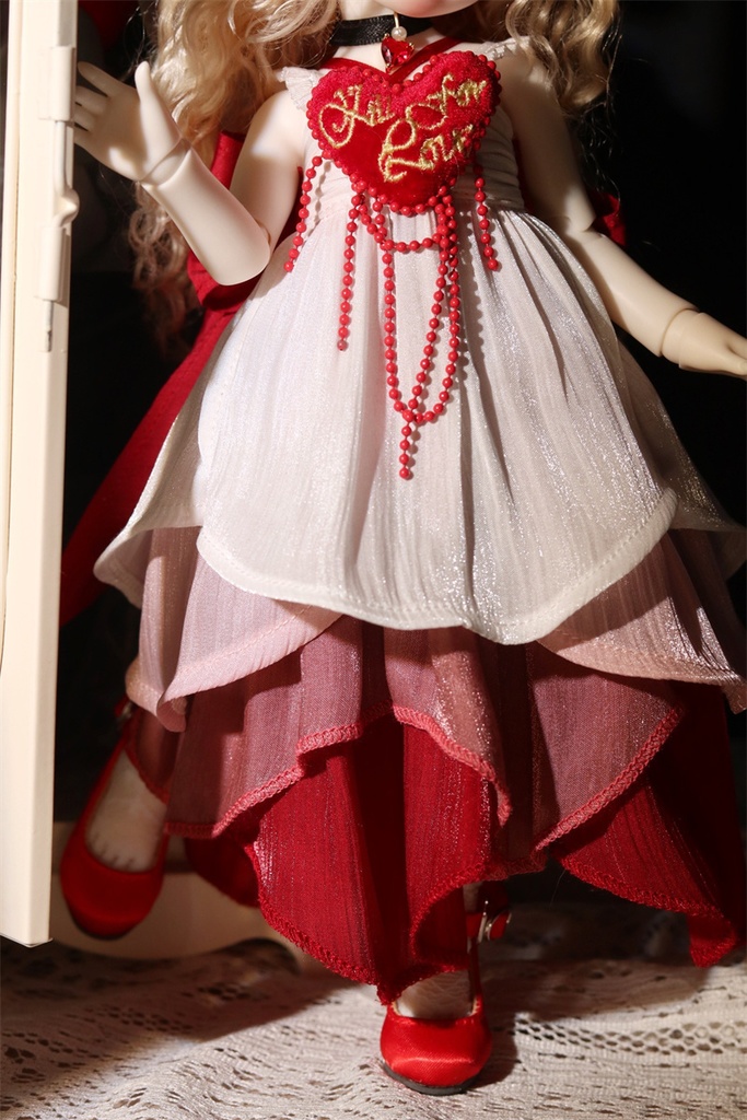 【カカ星球】【1/6,1/5,1/4】ドール服 ラブ・ヴァレンタイン