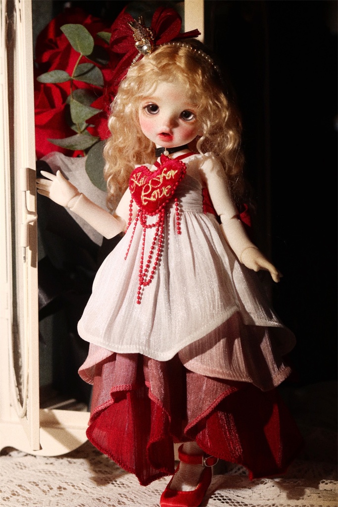 【カカ星球】【1/6,1/5,1/4】ドール服 ラブ・ヴァレンタイン