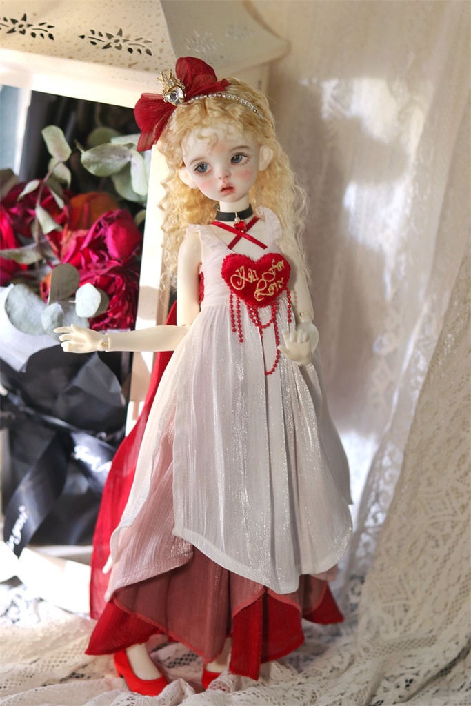【カカ星球】【1/6,1/5,1/4】ドール服 ラブ・ヴァレンタイン