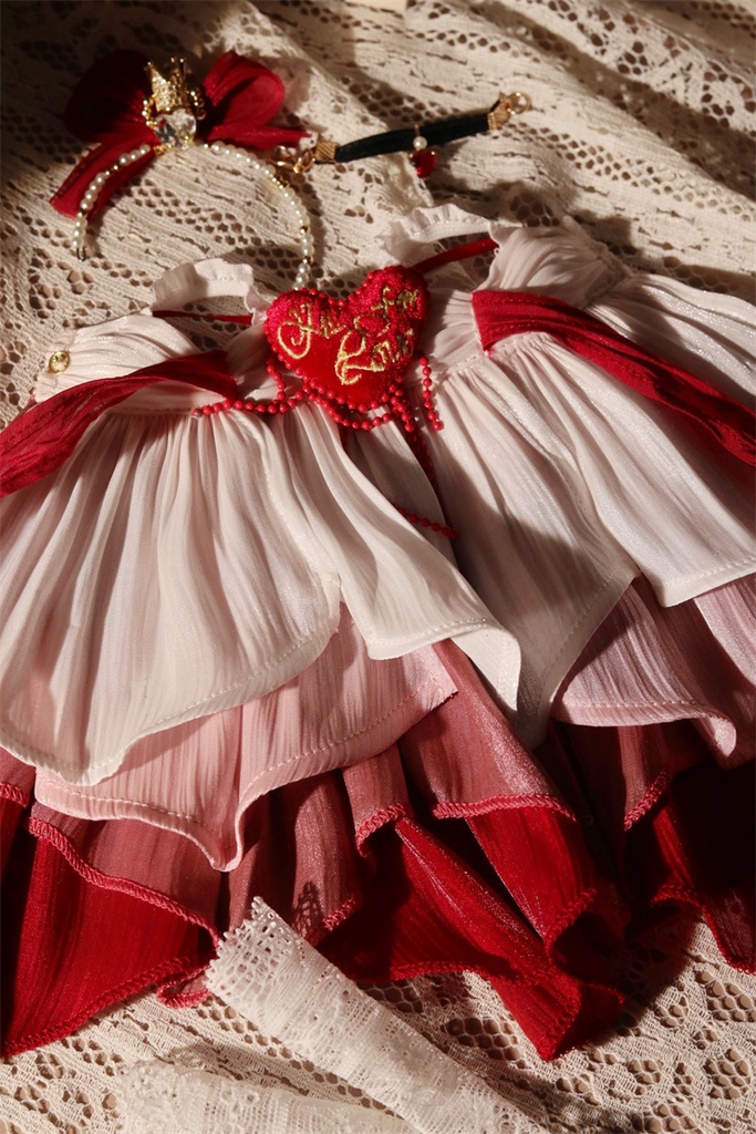 【カカ星球】【1/6,1/5,1/4】ドール服 ラブ・ヴァレンタイン