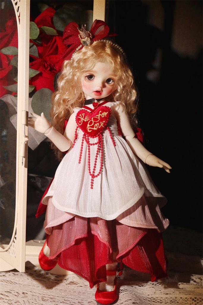 【カカ星球】【1/6,1/5,1/4】ドール服 ラブ・ヴァレンタイン