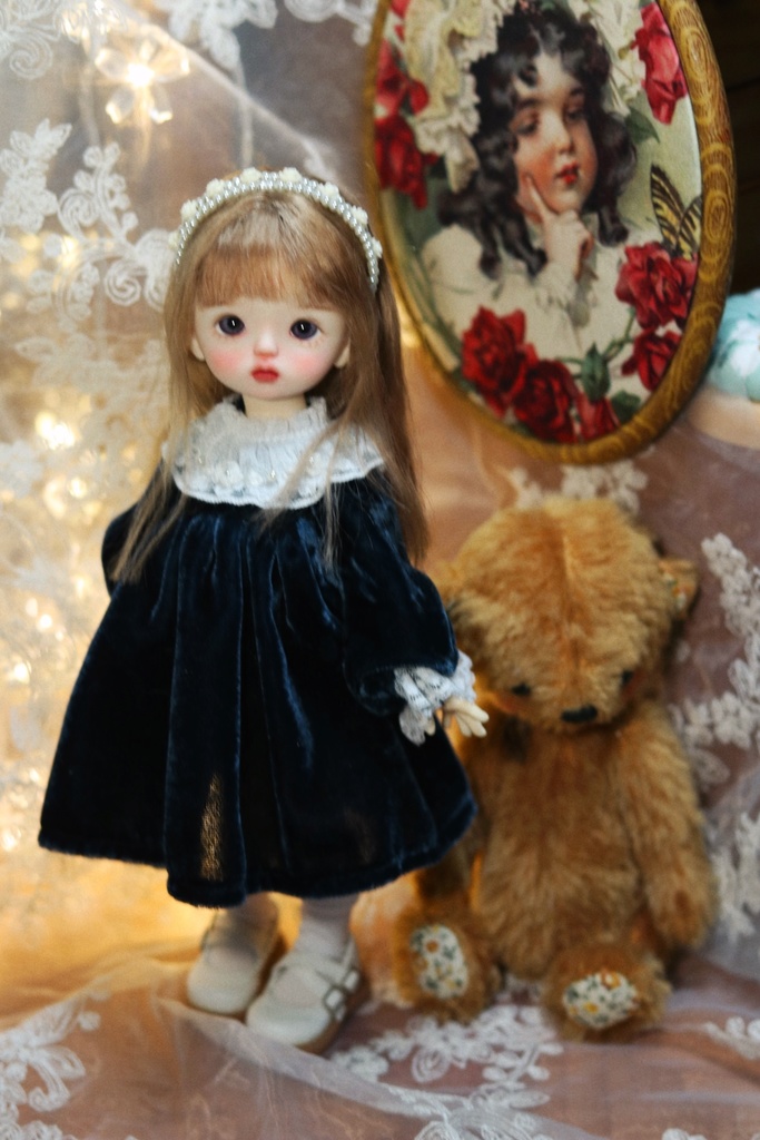 【カカ星球】【1/6】ドール服　ビロードの夢