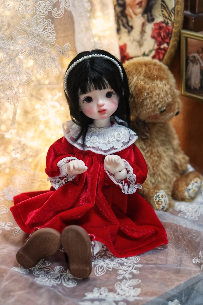 【カカ星球】【1/6】ドール服　ビロードの夢