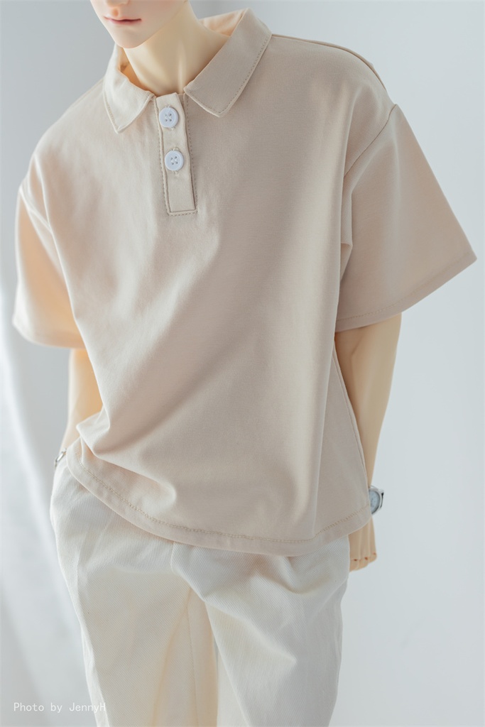 【カカ星球】【1/3,popo68,ID75】ドール好物 ポロシャツ