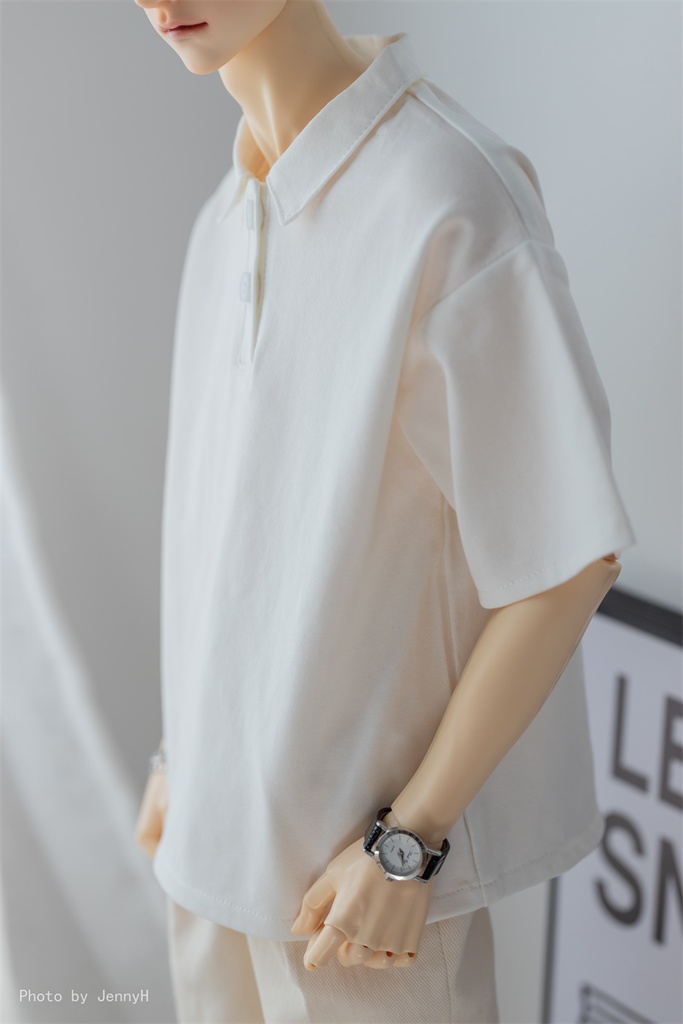 【カカ星球】【1/3,popo68,ID75】ドール好物 ポロシャツ