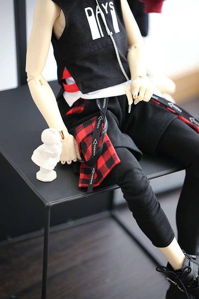 【カカ星球】【1/4,1/3,popo68,ID75】ドール服 カジュアル服セット