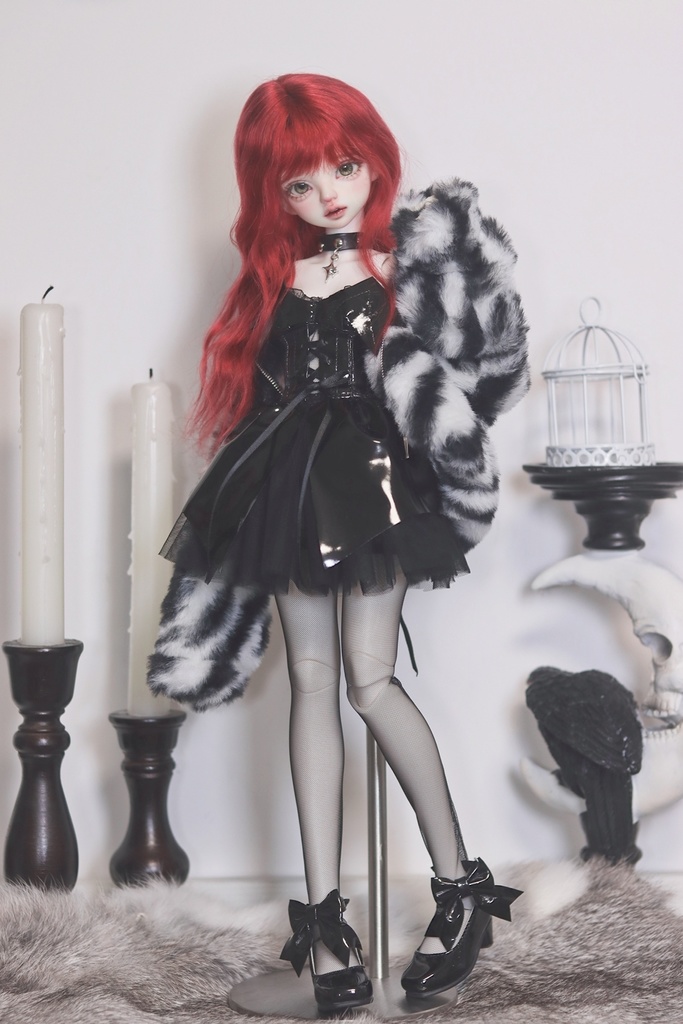 【カカ星球】【1/4】ドール服 コウモリワンピース