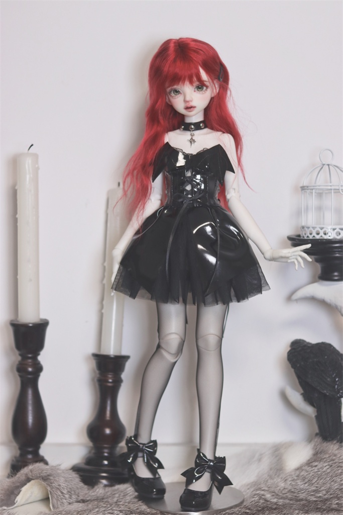 【カカ星球】【1/4】ドール服 コウモリワンピース