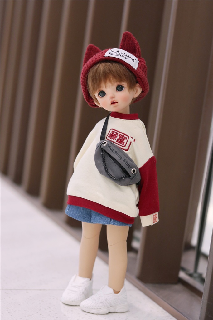 【カカ星球】【1/6,1/4】ドール服 漢字スウェット