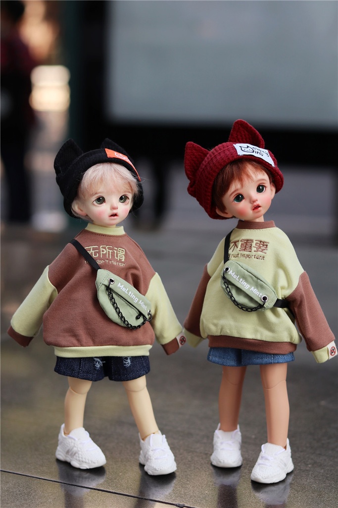 【カカ星球】【1/6,1/4】ドール服 漢字スウェット