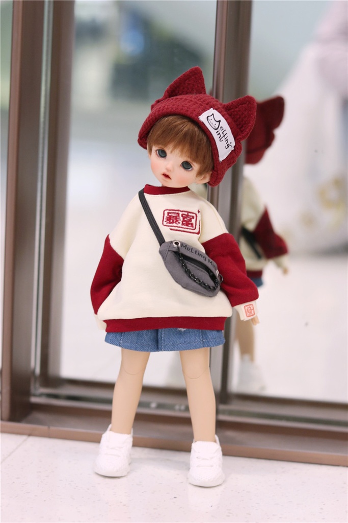 【カカ星球】【1/6,1/4】ドール服 漢字スウェット