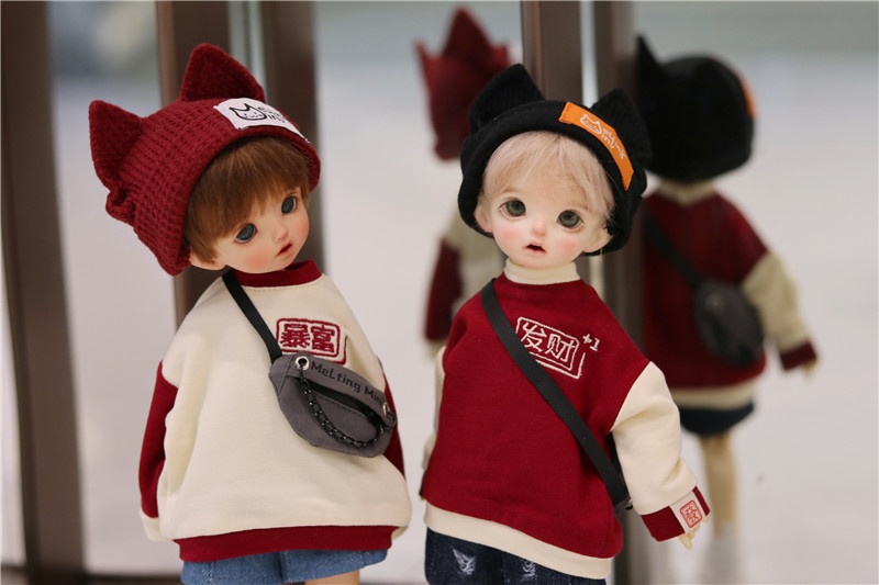 【カカ星球】【1/6,1/4】ドール服 漢字スウェット