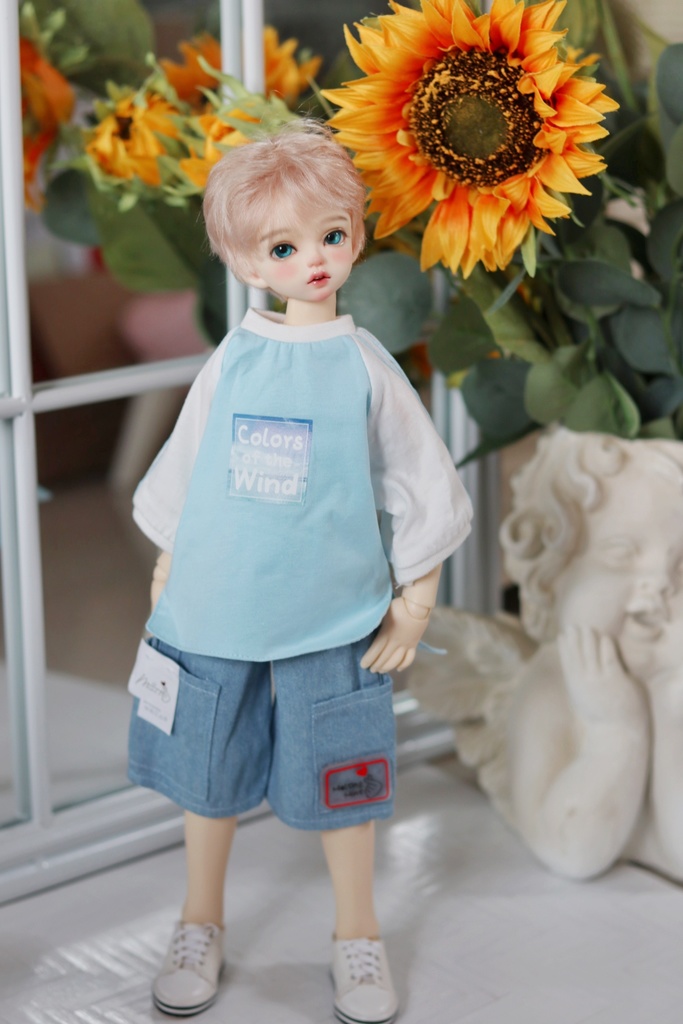 【カカ星球】【1/6】ドール服 長袖Tシャツ