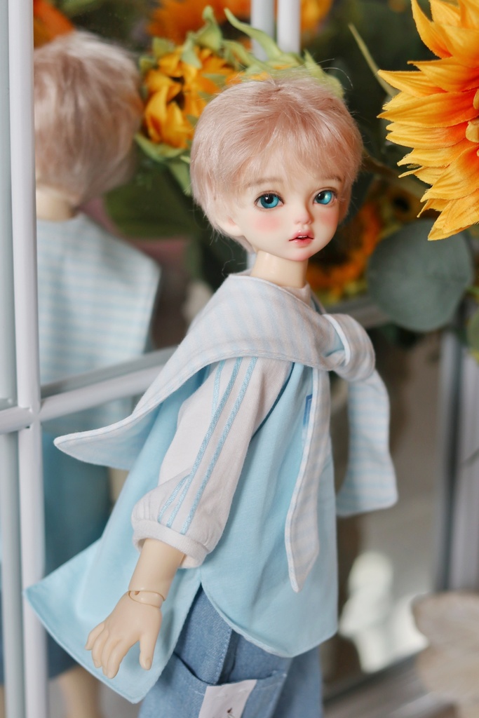 【カカ星球】【1/6】ドール服 長袖Tシャツ