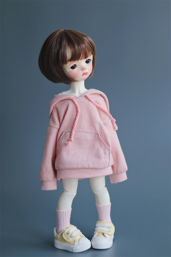 【カカ星球】【1/6】ドール服 ピンクパーカー