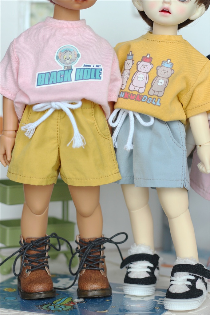 【カカ星球】【1/6】ドール服 カラフルショートパンツ