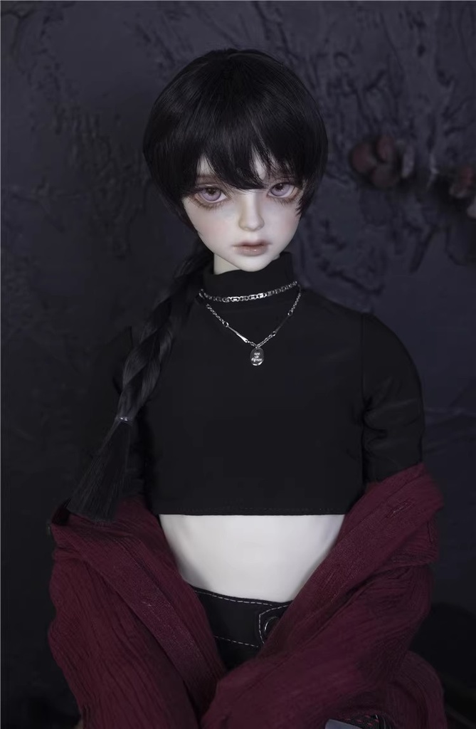 【カカ星球】【6-7, 7-8, 8.5-9inch】ドールウィッグ 三つ編みおさげ(取寄せ)