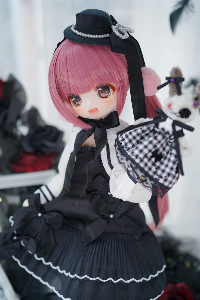 【カカ星球】【1/4】ドール服 ピアノツインセット