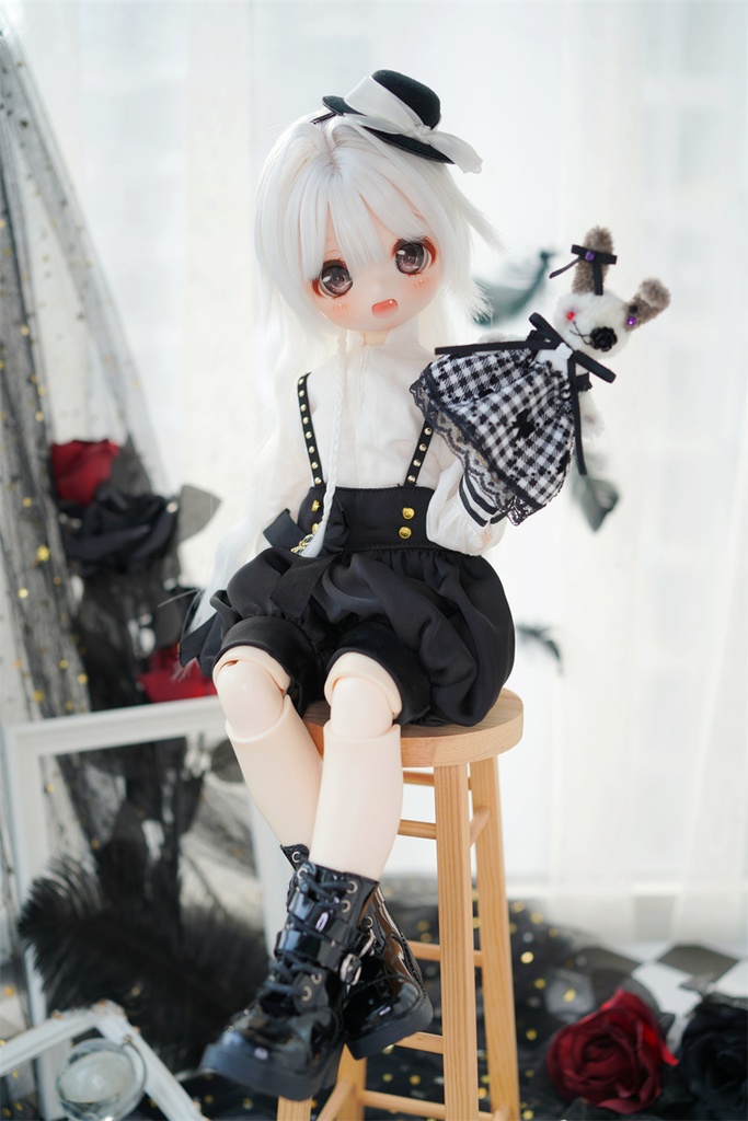 【カカ星球】【1/4】ドール服 ピアノツインセット