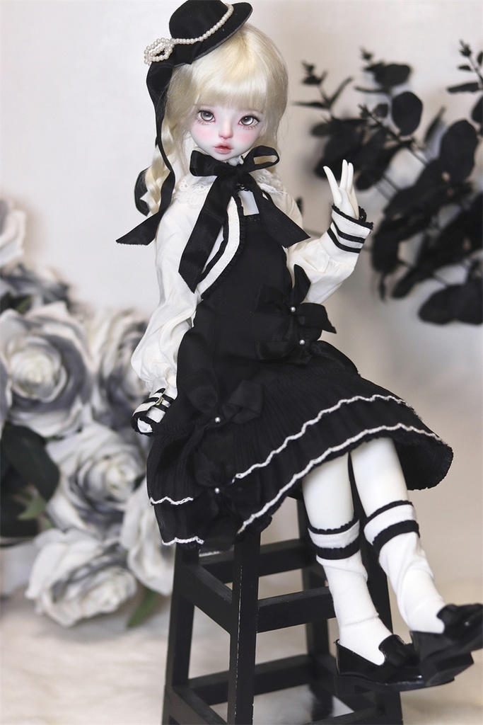 【カカ星球】【1/4】ドール服 ピアノツインセット