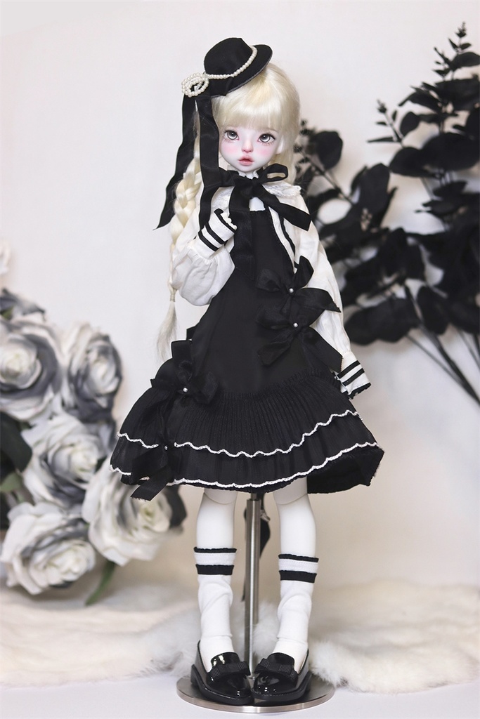 【カカ星球】【1/4】ドール服 ピアノツインセット