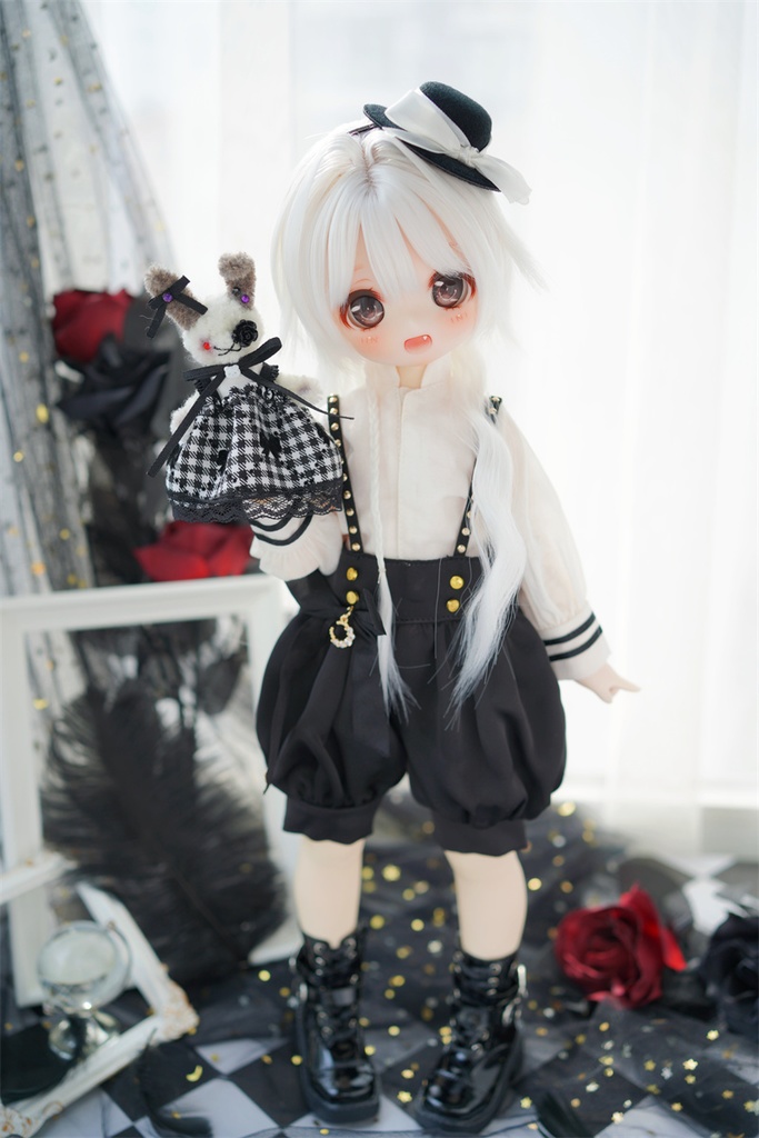 【カカ星球】【1/4】ドール服 ピアノツインセット